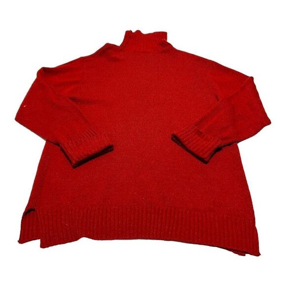 Carolina Colours Womens Red Long Sleeve Turtleneck Sweater 20W Plus Size Comfy - Picture 7 of 7